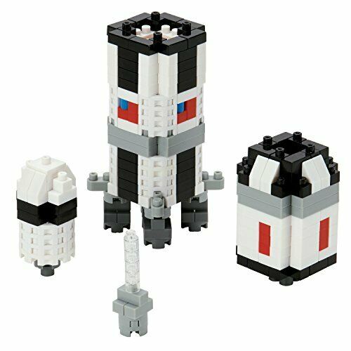 Nanoblock Saturn V Rocket Nbh130- Japan Figure Store - #1 Bring To You The Best Japanese Goods