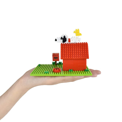 KAWADA Nanoblock Snoopy House- Japan Figure Store - #1 Bring To You The Best Japanese Goods