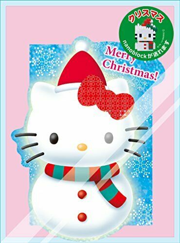 Nanoblock Snowman Hello Kitty Nbgc_002- Japan Figure Store - #1 Bring To You The Best Japanese Goods