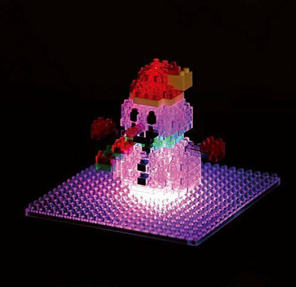 Nanoblock Snowman Nbc_154- Japan Figure Store - #1 Bring To You The Best Japanese Goods