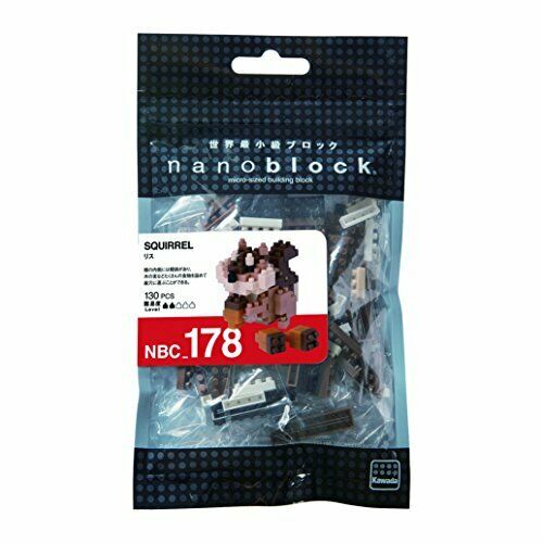 Nanoblock Squirrel Nbc178- Japan Figure Store - #1 Bring To You The Best Japanese Goods