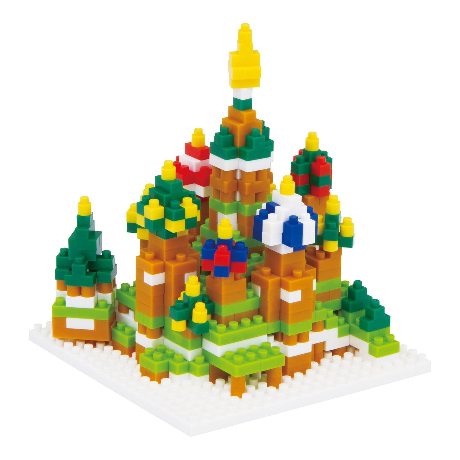 KAWADA Nbh-051 Nanoblock Saint Basil'S Cathedral Russia- Japan Figure Store - #1 Bring To You The Best Japanese Goods