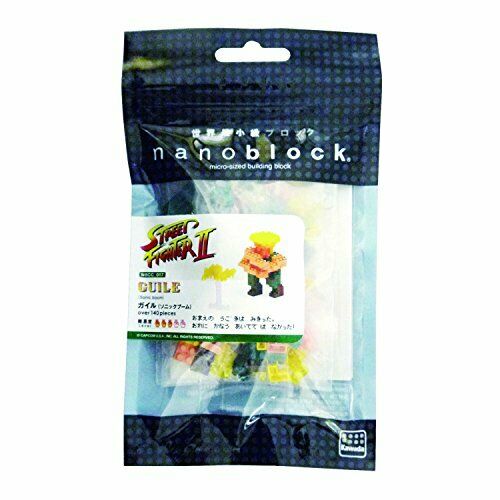 Nanoblock Street Fighter Ii Guile Sonic Boom Nbcc-017- Japan Figure Store - #1 Bring To You The Best Japanese Goods