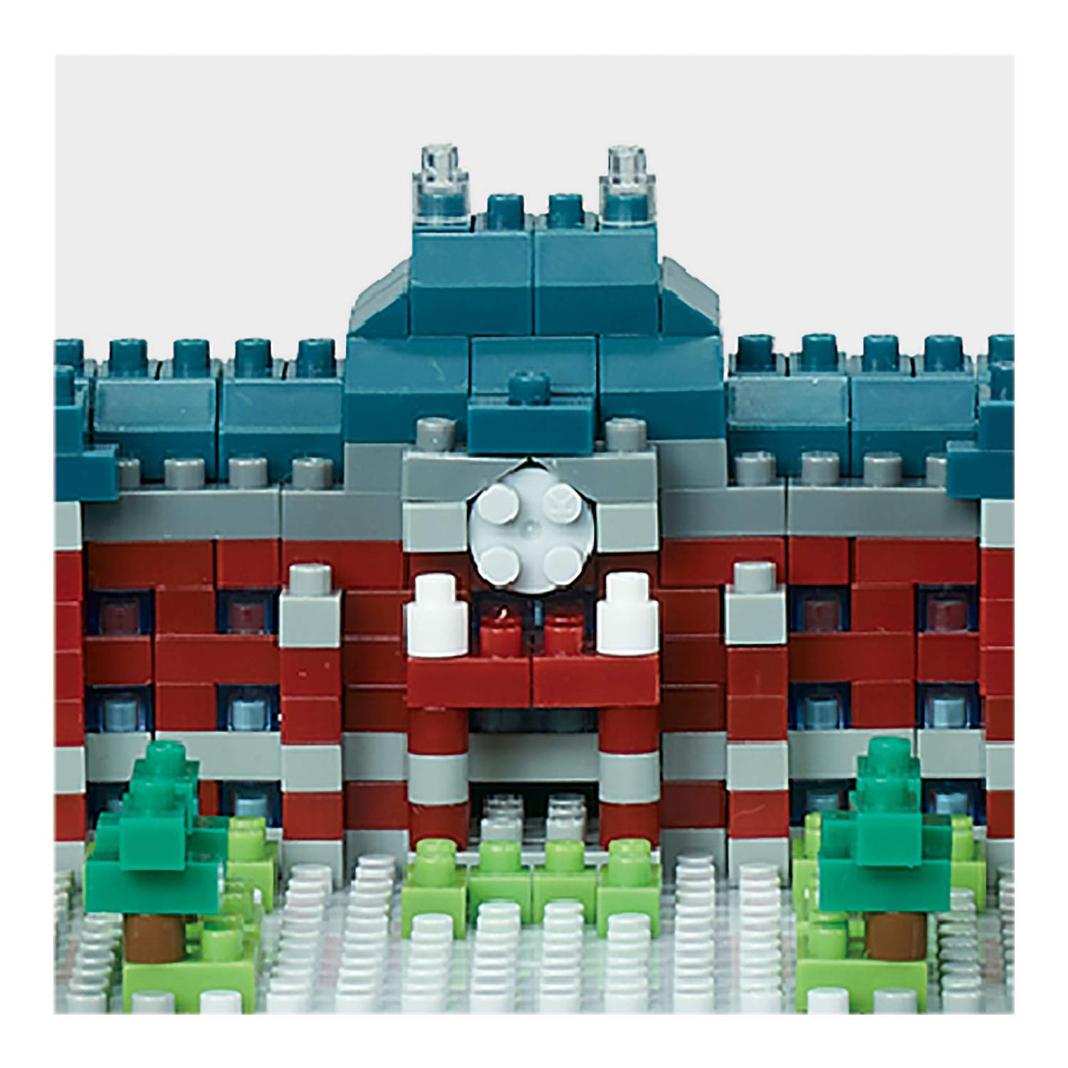 KAWADA Nbh_189 Nanoblock Tokyo Station Marunouchi Station Building- Japan Figure Store - #1 Bring To You The Best Japanese Goods