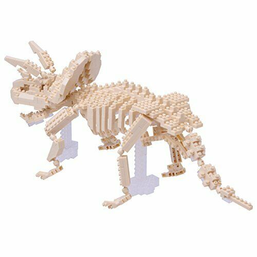 Nanoblock Triceratops Skeleton Model Nbm017- Japan Figure Store - #1 Bring To You The Best Japanese Goods