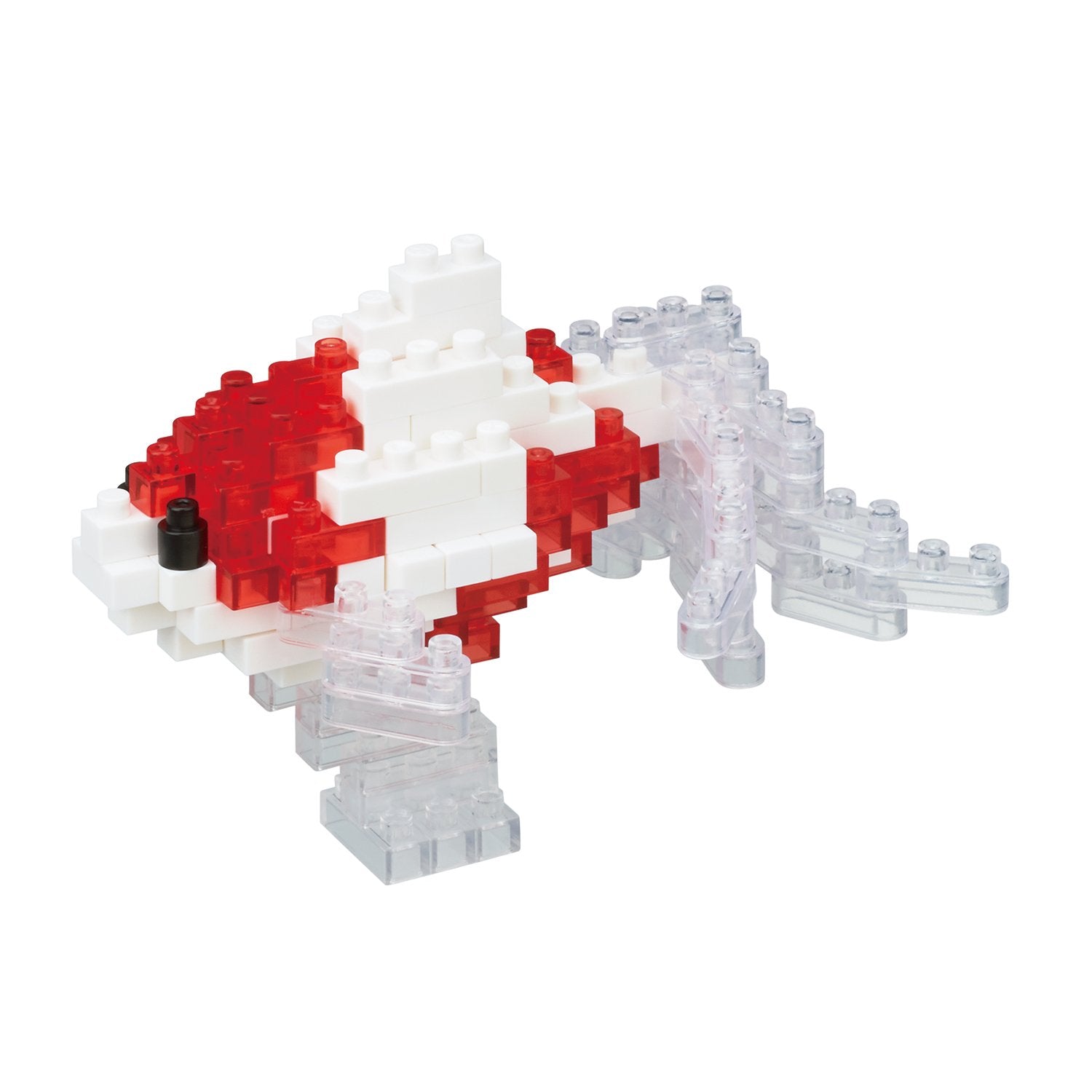 KAWADA Nbc-223 Nanoblock Wakin Japanese Goldfish Red- Japan Figure Store - #1 Bring To You The Best Japanese Goods