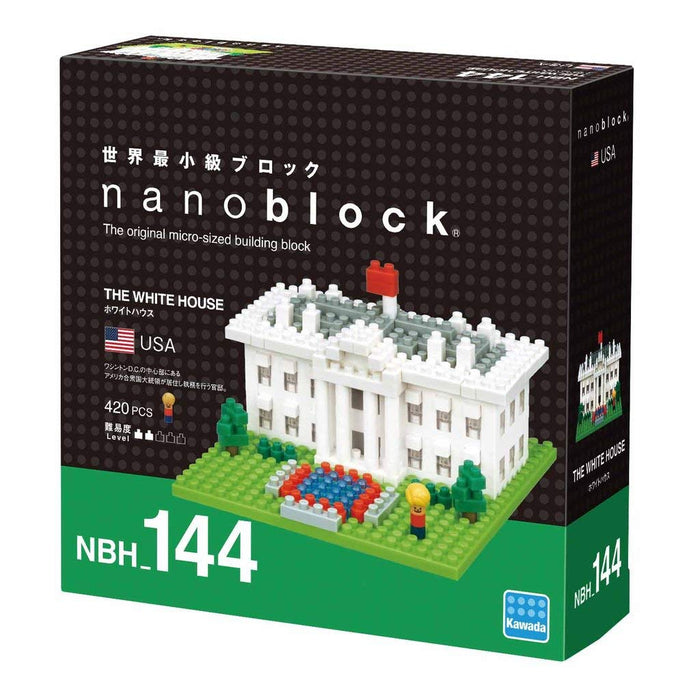 KAWADA Nbh-144 Nanoblock The White House- Japan Figure Store - #1 Bring To You The Best Japanese Goods