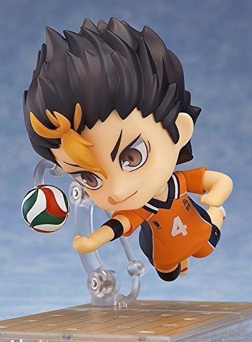 Nendoroid 592 Haikyuu!! Yu Nishinoya Figure Orange Rouge- Japan Figure Store - #1 Bring To You The Best Japanese Goods