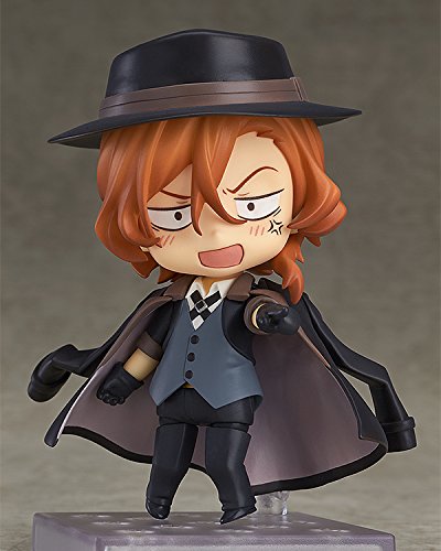 Nendoroid Bungo Stray Dogs Chuya Nakahara Non-Scale Abs Pvc Painted Action Figure- Japan Figure Store - #1 Bring To You The Best Japanese Goods