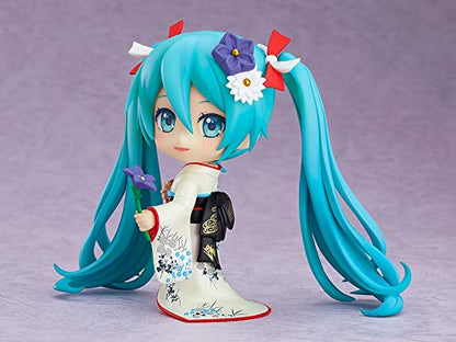 Nendoroid Character Vocal Series 01 Hatsune Miku Hatsune Miku Fuyuki Kosode Ver. Non-Scale Abs Pvc Painted Movable Figure G12180- Japan Figure Store - #1 Bring To You The Best Japanese Goods