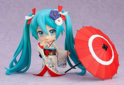 Nendoroid Character Vocal Series 01 Hatsune Miku Hatsune Miku Fuyuki Kosode Ver. Non-Scale Abs Pvc Painted Movable Figure G12180- Japan Figure Store - #1 Bring To You The Best Japanese Goods