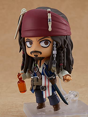 Good Smile Company Nendoroid Disney Pirates Of The Caribbean Fountain Of Life Jack Sparrow Figure- Japan Figure Store - #1 Bring To You The Best Japanese Goods