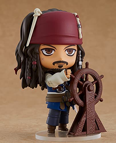 Good Smile Company Nendoroid Disney Pirates Of The Caribbean Fountain Of Life Jack Sparrow Figure- Japan Figure Store - #1 Bring To You The Best Japanese Goods