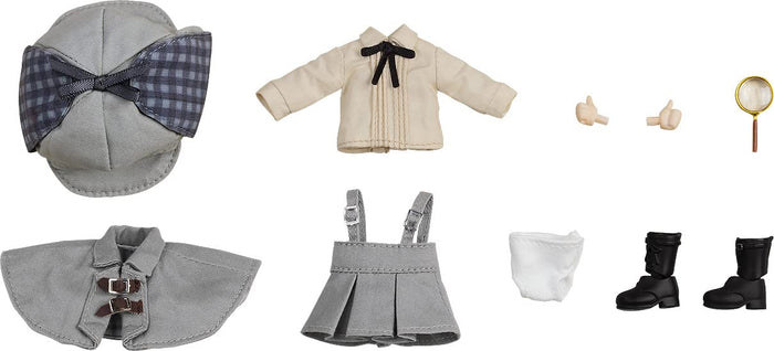 Nendoroid Doll Outfit Set Detective Girl Gray- Japan Figure Store - #1 Bring To You The Best Japanese Goods