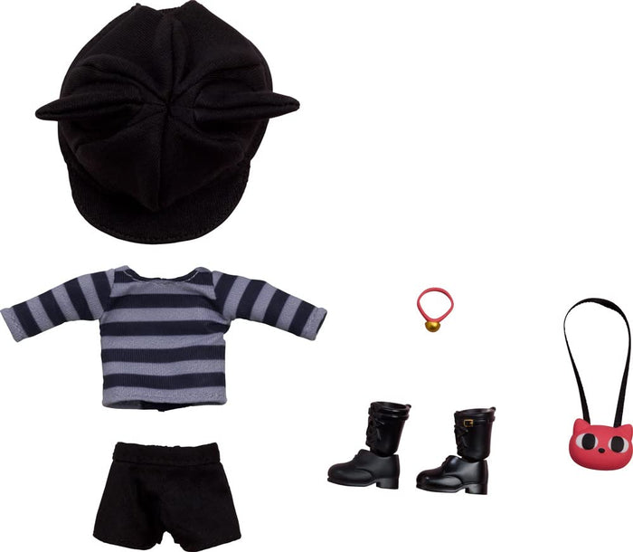 Nendoroid Doll Outfit Set Cat-Themed Outfit Gray- Japan Figure Store - #1 Bring To You The Best Japanese Goods