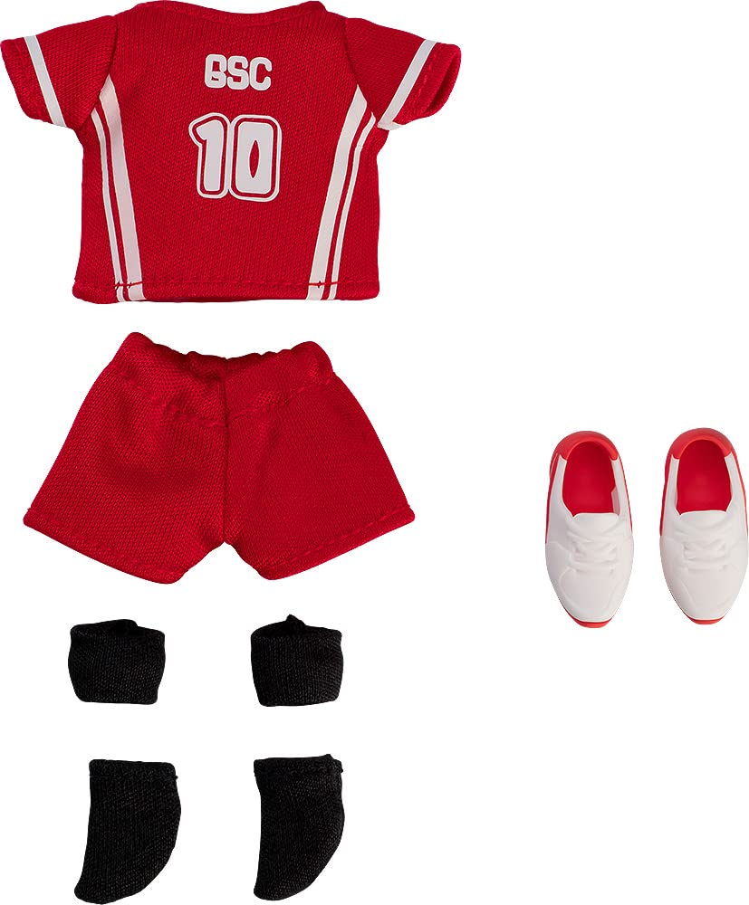 Good Smile Company Nendoroid Doll Volleyball Uniform Set [Red] Japan- Japan Figure Store - #1 Bring To You The Best Japanese Goods