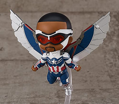 Good Smile Company Nendoroid Marvel Falcon & Winter Soldier Captain America Sam Wilson Dx G12480- Japan Figure Store - #1 Bring To You The Best Japanese Goods
