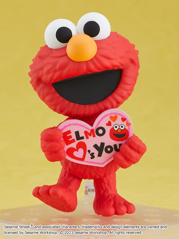 Good Smile Company Nendoroid Sesame Street Elmo Movable Figure Non-Scale Plastic- Japan Figure Store - #1 Bring To You The Best Japanese Goods