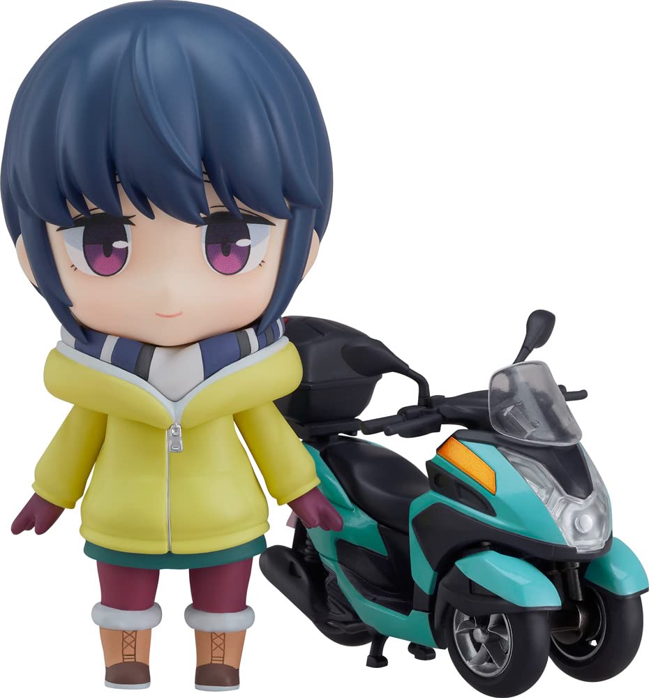 Good Smile Company Nendoroid Yurucamp Shima Rin Miwa Bike Ver Plastic Movable Figure G12909- Japan Figure Store - #1 Bring To You The Best Japanese Goods