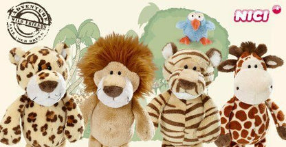Nici Wild Friends Wf22 Lion Classic 50cm Plush Doll- Japan Figure Store - #1 Bring To You The Best Japanese Goods