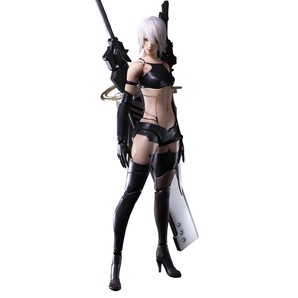 Nier Automata Play Arts Kai Yorha Type A No. 2 Dx Version Pre-Painted Pvc Action Figure- Japan Figure Store - #1 Bring To You The Best Japanese Goods