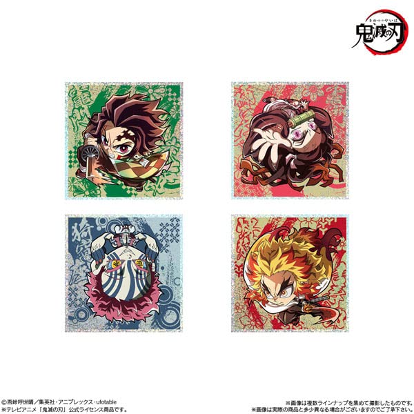 BANDAI Candy Niformation Demon Slayer: Kimetsu No Yaiba Deforme Sticker Wafer Vol.9 20Pcs Box- Japan Figure Store - #1 Bring To You The Best Japanese Goods