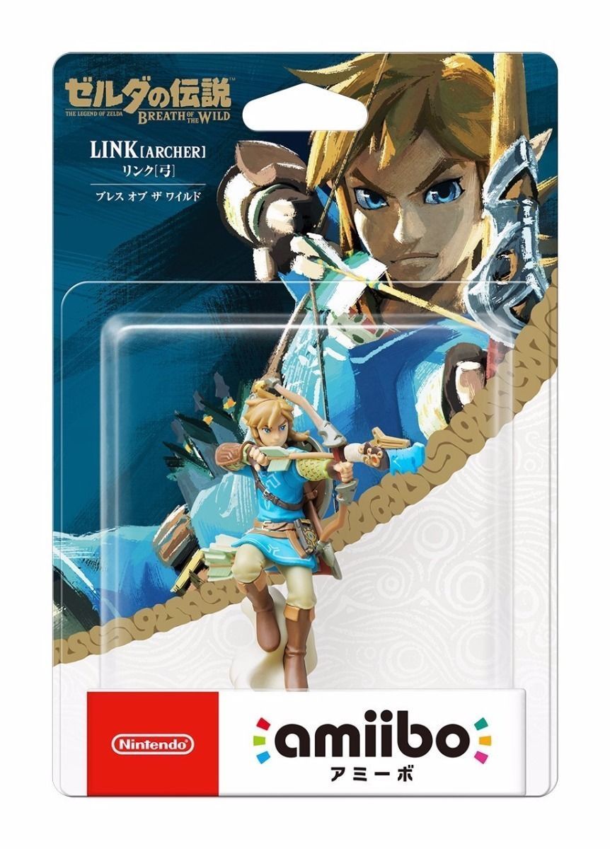 Nintendo Amiibo The Legend Of Zelda Breath Of The Wild Link Archer 3ds Wii- Japan Figure Store - #1 Bring To You The Best Japanese Goods