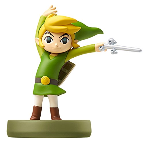 Nintendo Amiibo The Legend Of Zelda The Wind Waker Toon Link 3ds Wii Japan - Japan Figure