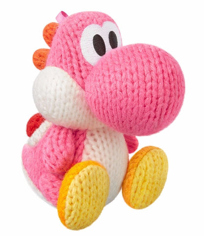Nintendo Amiibo Yarn Yoshi Pink Yoshi's Woolly World 3ds Wii U Accessories- Japan Figure Store - #1 Bring To You The Best Japanese Goods