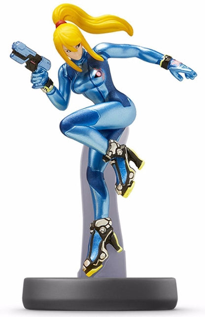 Nintendo Amiibo Zero Suit Samus Super Smash Bros. 3ds Wii U Game Accessories- Japan Figure Store - #1 Bring To You The Best Japanese Goods