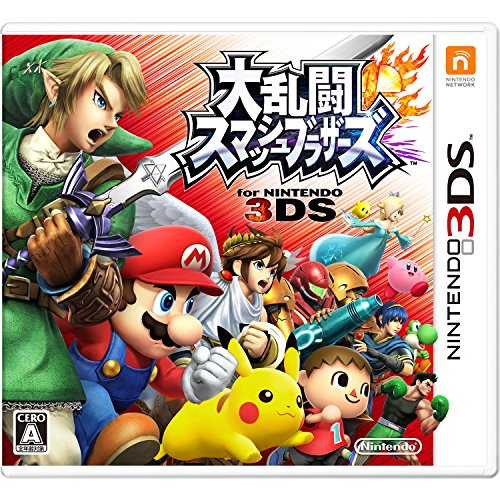 Nintendo Dairantou Smash Brothers 3Ds Used
