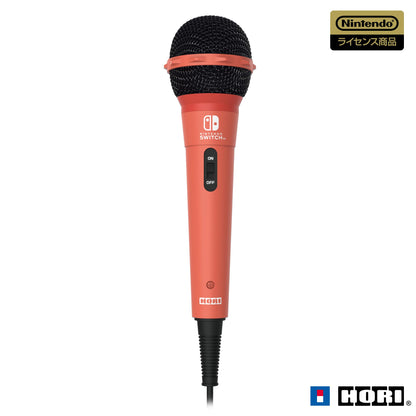 Hori Nintendo Licensed Karaoke Microphone Red For Nintendo Switch & Pc - Japan- Japan Figure Store - #1 Bring To You The Best Japanese Goods
