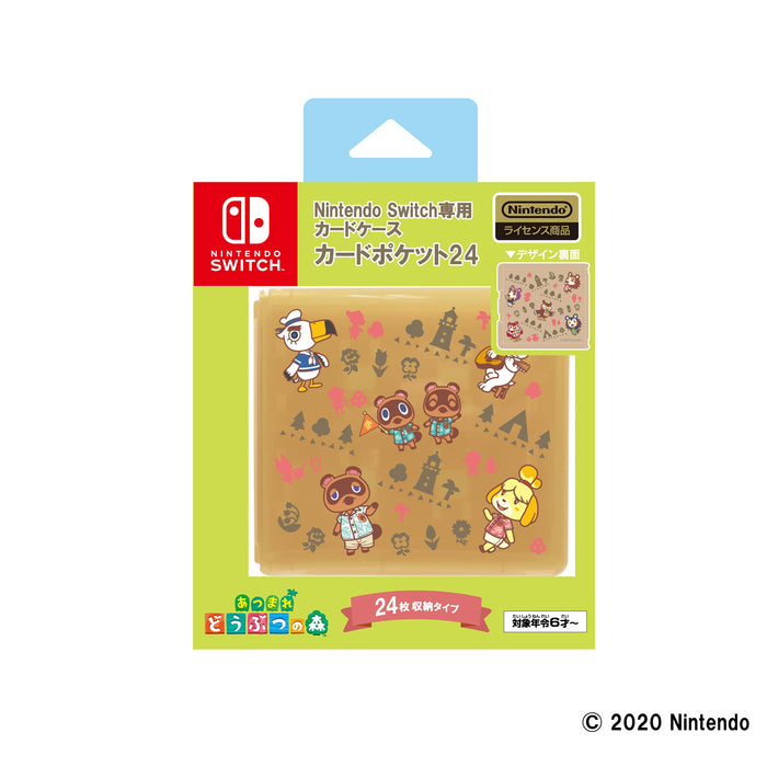 Maxgame Nintendo Switch Card Pocket 24 Animal Crossing New Horizons- Japan Figure Store - #1 Bring To You The Best Japanese Goods