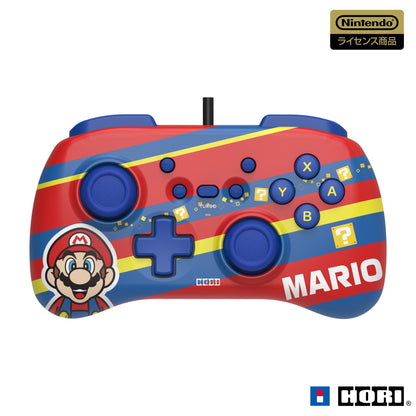 Nintendo Switch Hori Super Mario Mini Pad w/ Rapid-Fire Hold Function- Japan Figure Store - #1 Bring To You The Best Japanese Goods