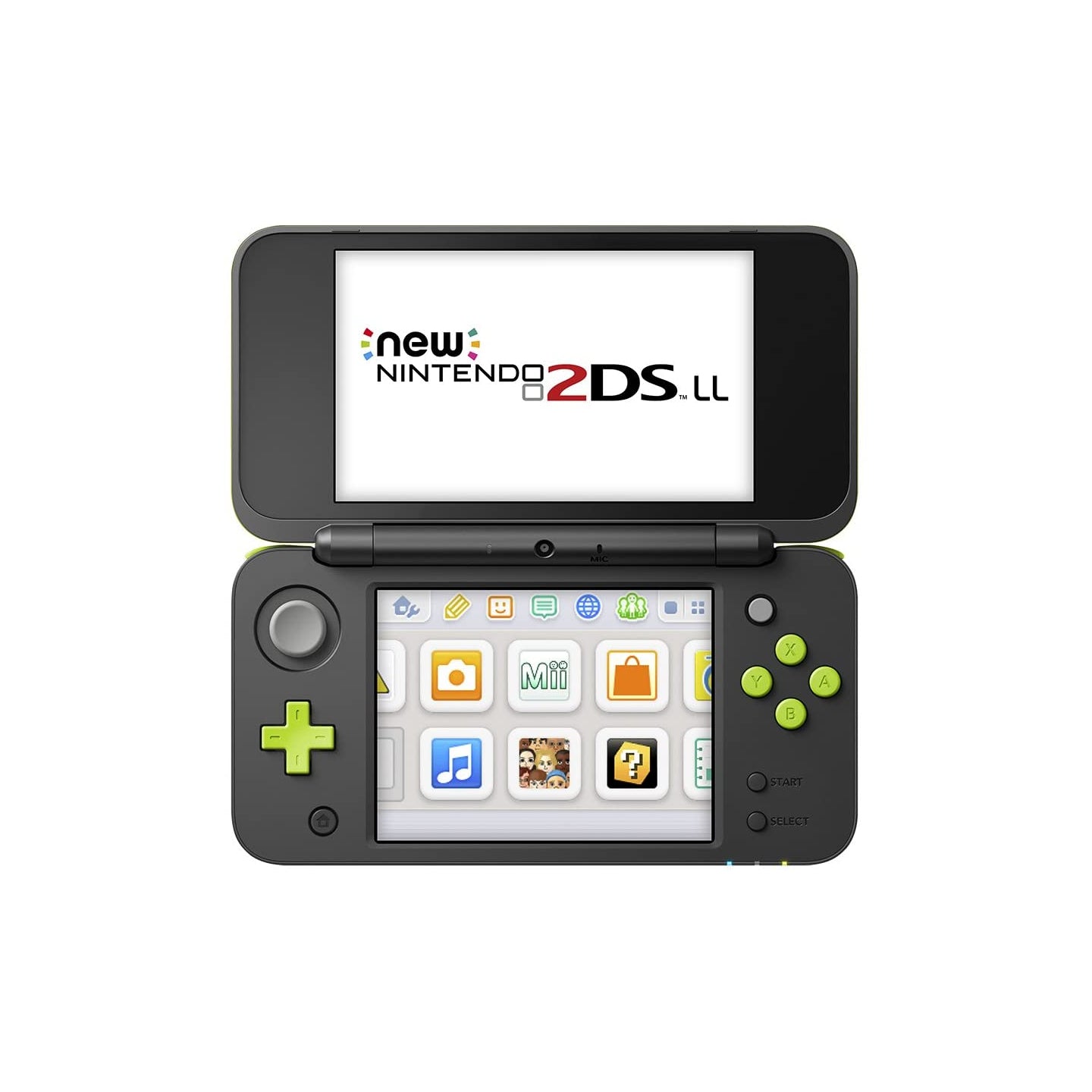 Nintendo New Nintendo 2Ds Ll Black X Lime - New Japan Figure 4902370537710 1