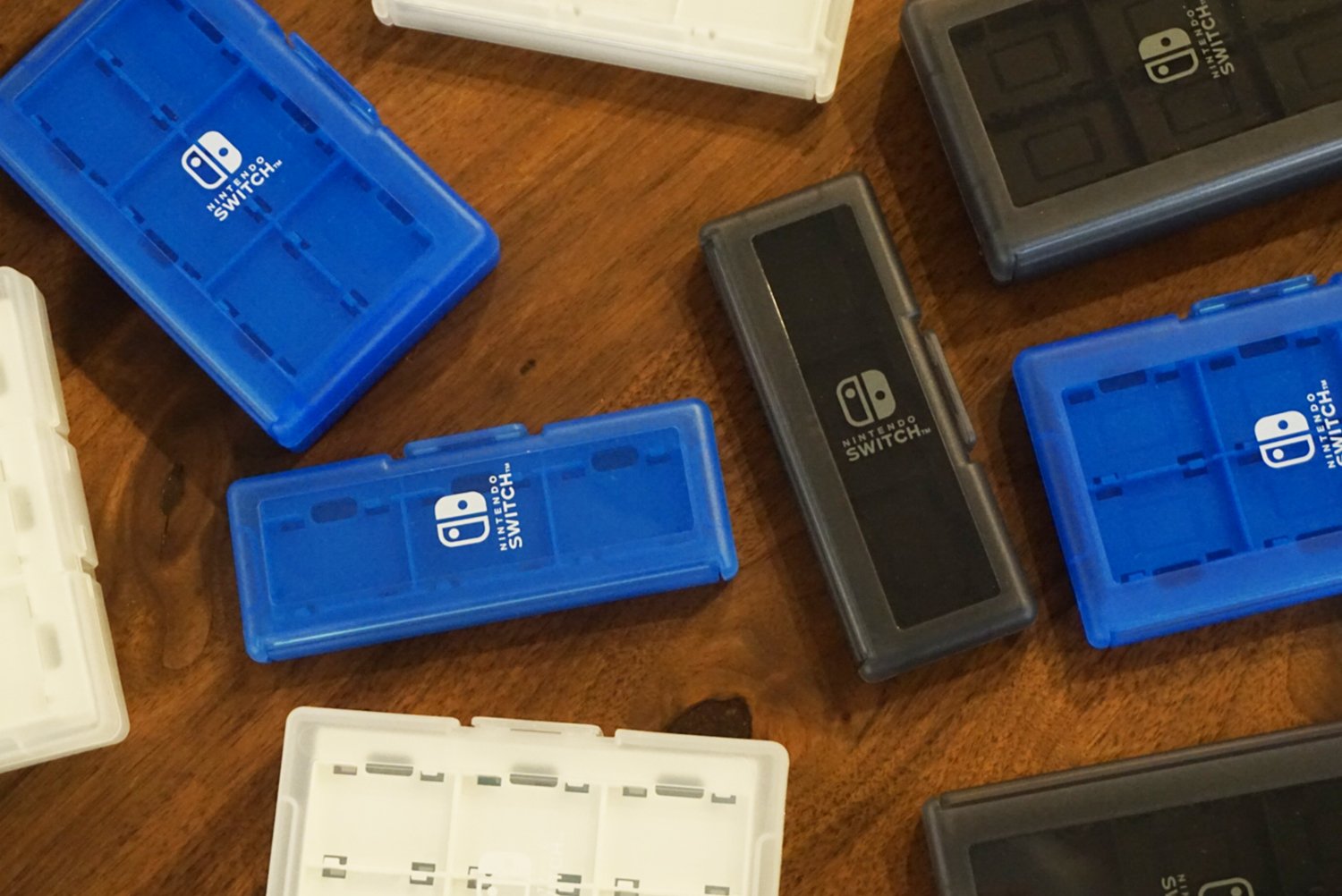 HORI Game Card Case 12+2 White For Nintendo Switch- Japan Figure Store - #1 Bring To You The Best Japanese Goods