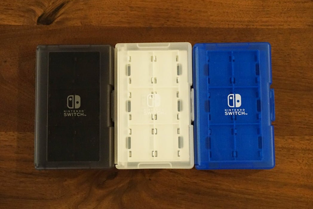 HORI Game Card Case 24+2 White For Nintendo Switch- Japan Figure Store - #1 Bring To You The Best Japanese Goods