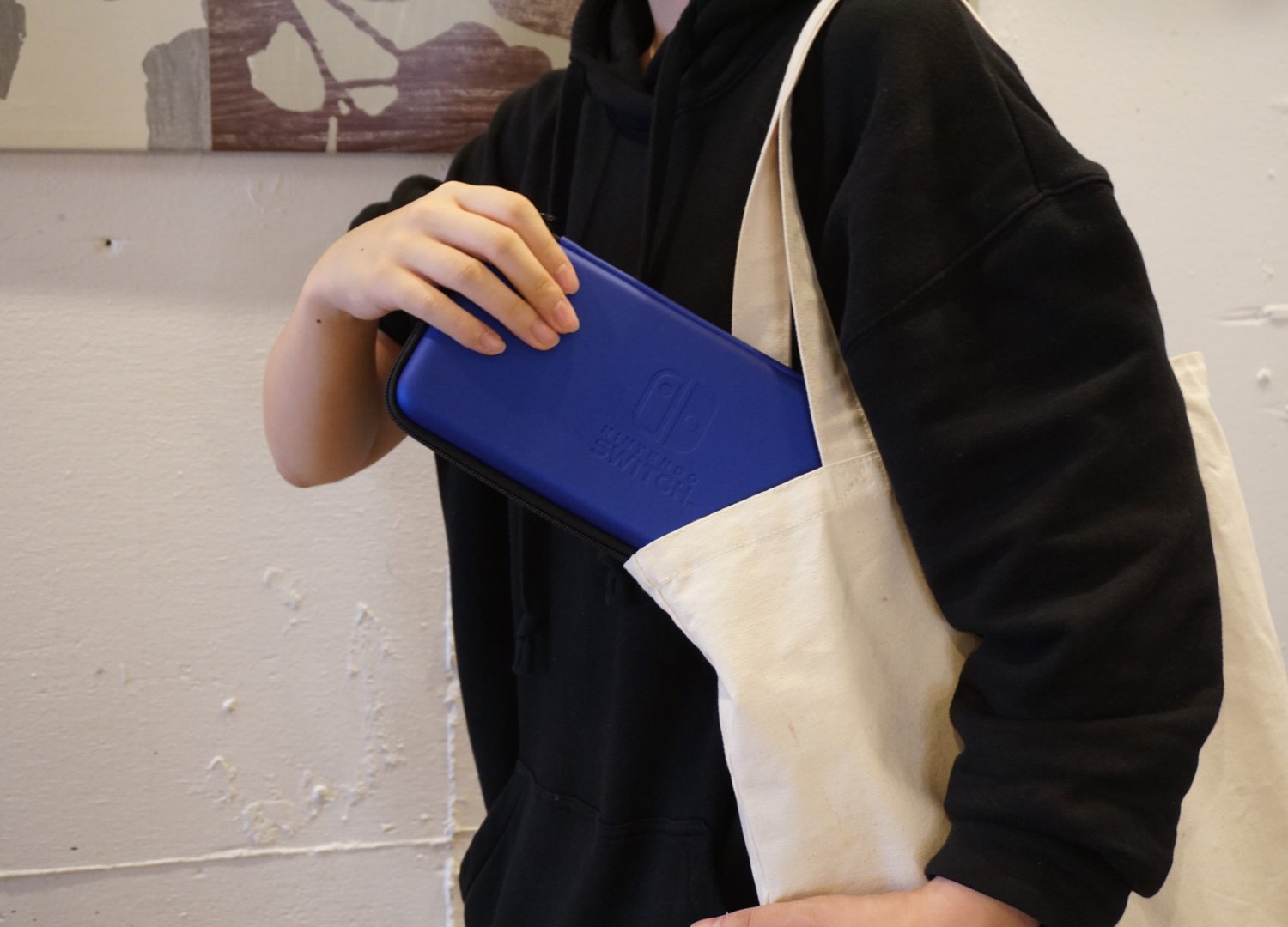 HORI Slim Hard Pouch Red For Nintendo Switch- Japan Figure Store - #1 Bring To You The Best Japanese Goods