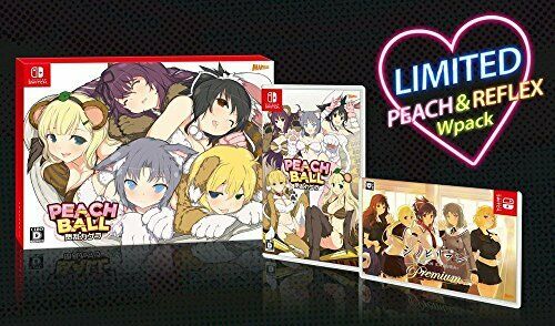 Nintendo Switch Marvelous Senran Kagura Peach & Reflex Limited W Pack - Japan Figure