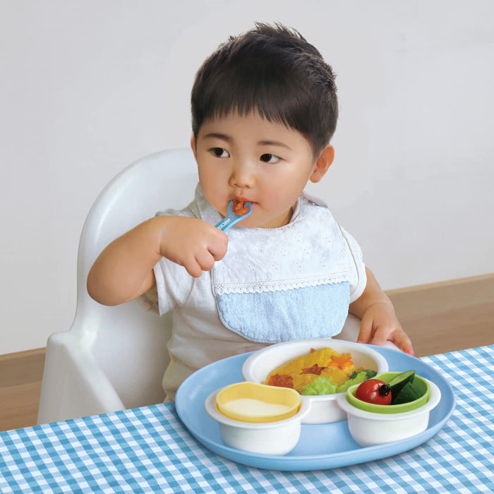 Kam Kasei Japan Nishiki Kasei Baby Tableware Spill Catch Plate Mickey Mouse- Japan Figure Store - #1 Bring To You The Best Japanese Goods