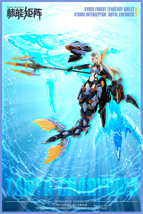 Nuke Matrix Cyber Forest Fantasy Girls Storm Interceptor Royal Inforcer 1/10.5 Scale Pvc Abs Assembled Plastic Model- Japan Figure Store - #1 Bring To You The Best Japanese Goods