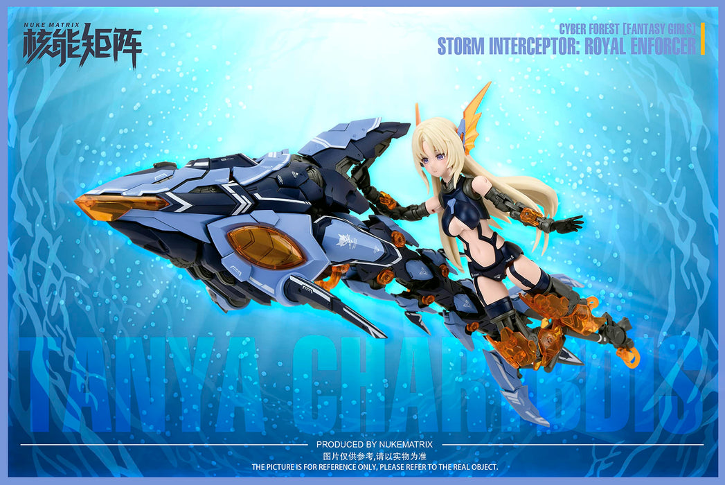 Nuke Matrix Cyber Forest Fantasy Girls Storm Interceptor Royal Inforcer 1/10.5 Scale Pvc Abs Assembled Plastic Model- Japan Figure Store - #1 Bring To You The Best Japanese Goods