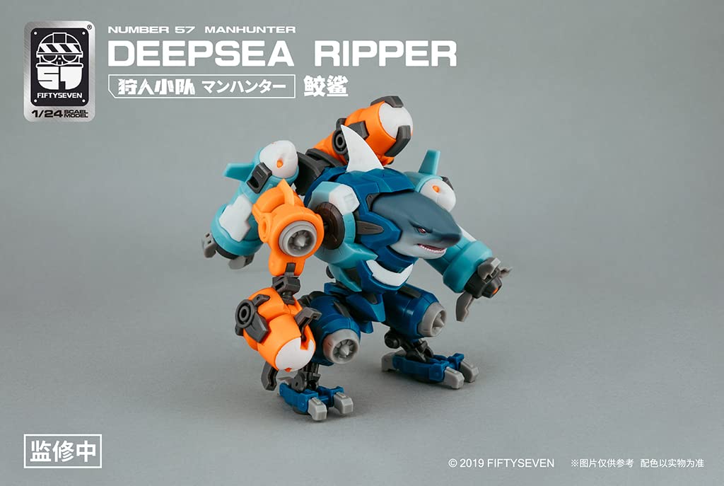 Creative Field Number 57 Manhunter Deepsea Ripper Shark 1/24 Scale Plastic Model Japan- Japan Figure Store - #1 Bring To You The Best Japanese Goods