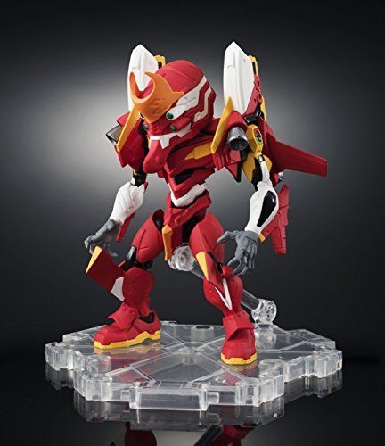 Nxedge Style Eva Unit Eva-02 + Type-s Equipment Action Figure Bandai- Japan Figure Store - #1 Bring To You The Best Japanese Goods