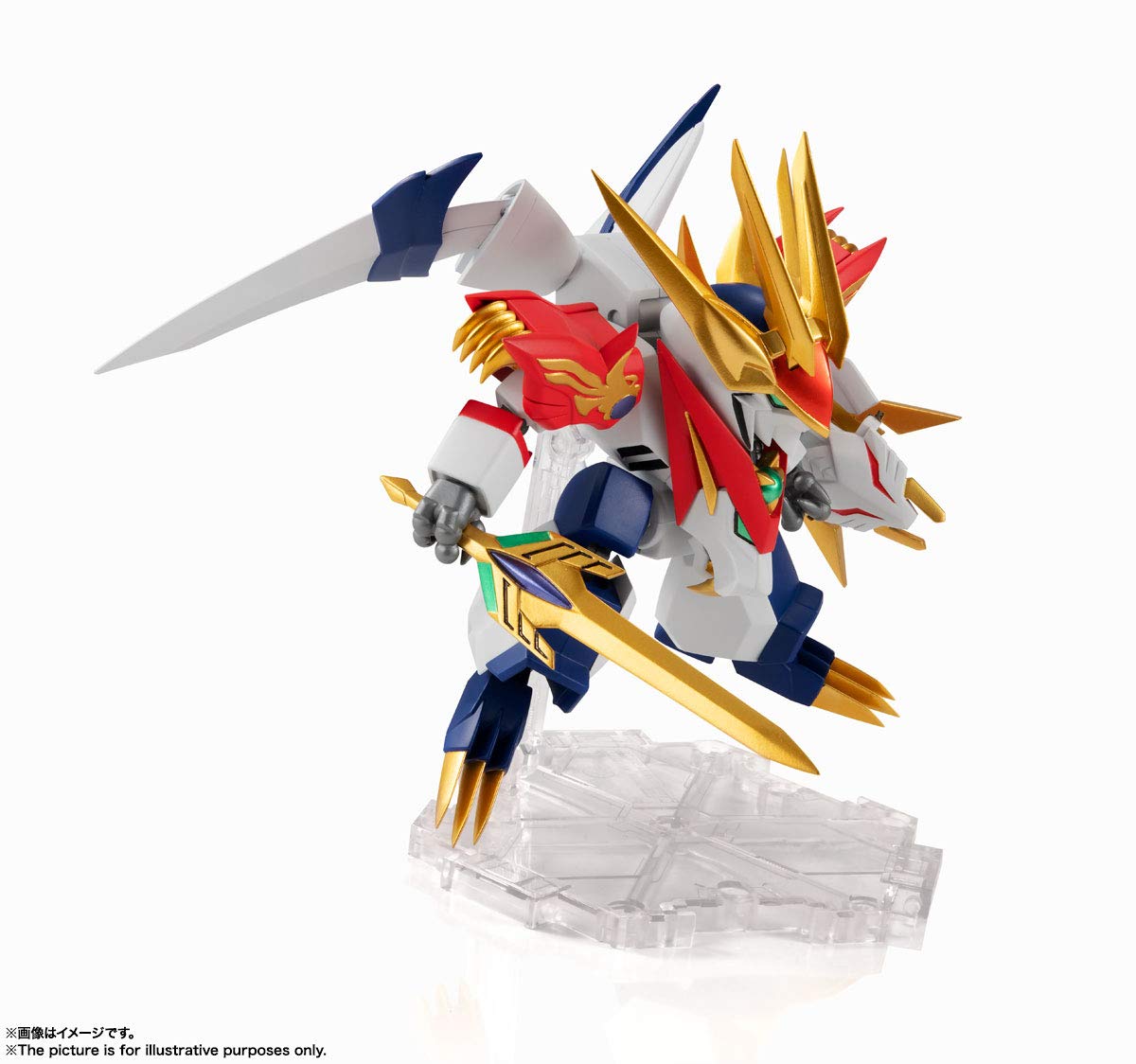 BANDAI Nxedge Style [Mashin Unit] Ryukomaru Figure Mashin Eiyuuden Wataru- Japan Figure Store - #1 Bring To You The Best Japanese Goods