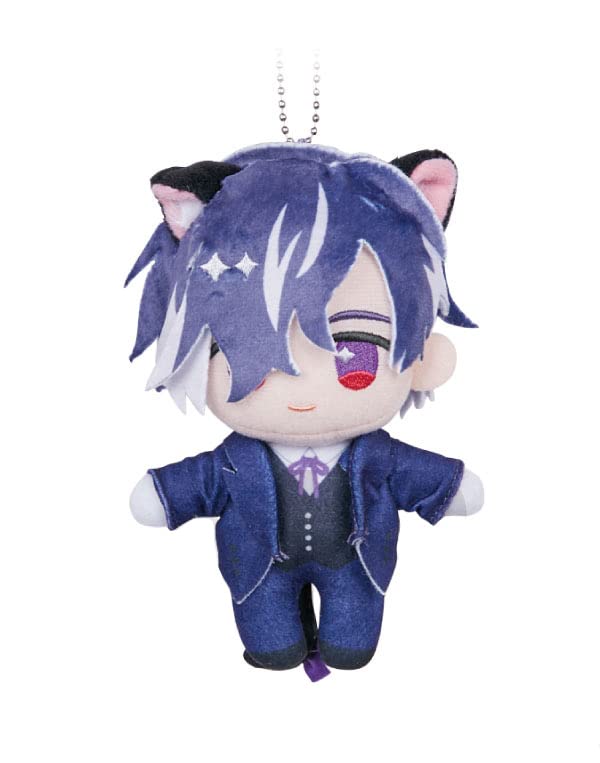 Obey Me! Belphegor Plush Mascot Kuroneko Shitsuji Kissa Eimo- Japan Figure Store - #1 Bring To You The Best Japanese Goods