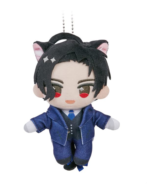 Obey Me! Lucifer Plush Mascot Kuroneko Shitsuji Kissa Eimo- Japan Figure Store - #1 Bring To You The Best Japanese Goods