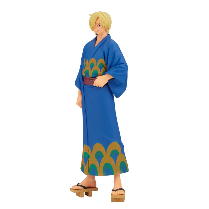 Banpresto One Piece Wano Country Sanji Yukata Ver DXF The Grandline Series- Japan Figure Store - #1 Bring To You The Best Japanese Goods