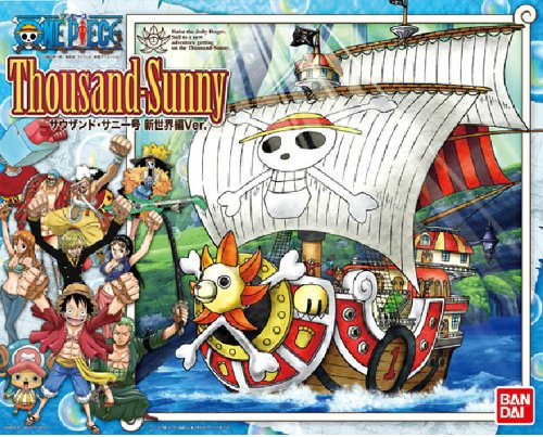 Bandai Spirits One Piece Grand Ship Collection Thousand Sunny New World Color-Coded Plastic Model- Japan Figure Store - #1 Bring To You The Best Japanese Goods
