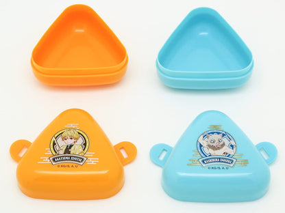 OSK Demon Slayer: Kimetsu No Yaiba Onigiri Case Set 2 Pcs : Zenitsu & Inosuke- Japan Figure Store - #1 Bring To You The Best Japanese Goods